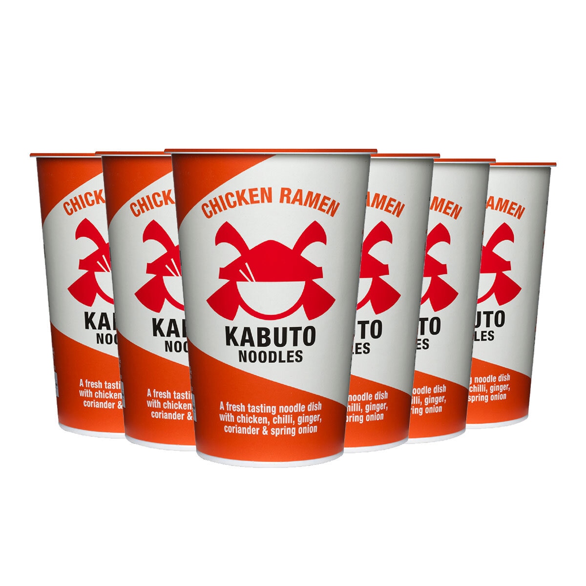 Kabuto Chicken Ramen Noodles, 6 x 85g 