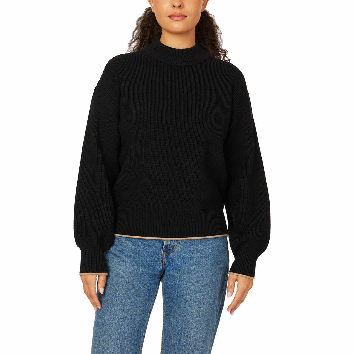 Scotch & Soda Mock Neck Sweater