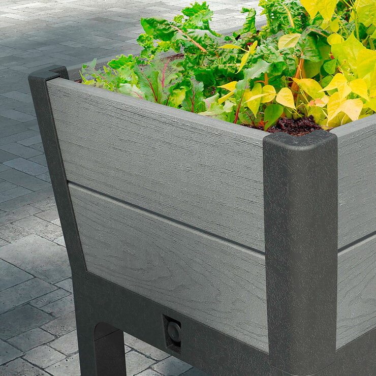 Keter Cortina 1.1m Raised Garden Bed with Self-Watering System