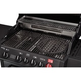 Enders Monroe 4 Burner Stainless Steel Gas Barbecue + Pizza Stone + Cover