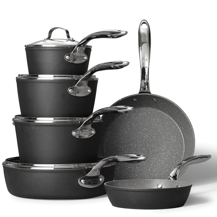 Starfrit The Rock Cookware Set ,10Piece