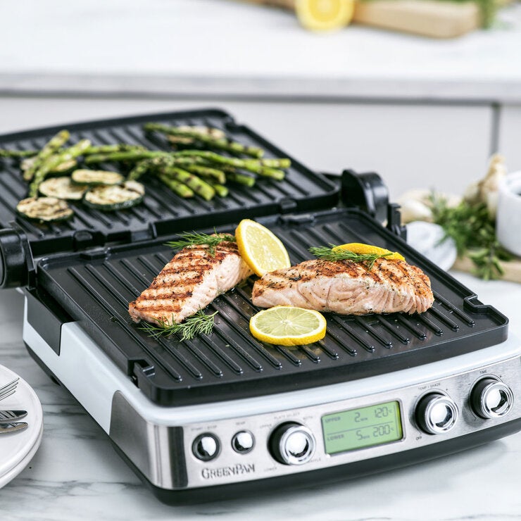 Lifestyle image of Greenpan contact grill Lifestyle image of Greenpan contact grill