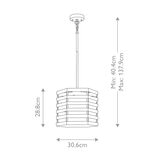 Shoal 1 Light Pendant (SHOAL-1P) at costco.co.uk