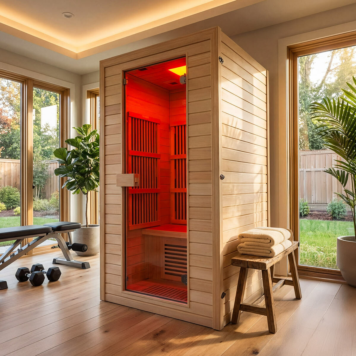 Insignia 1 Person Far Infrared Indoor Sauna