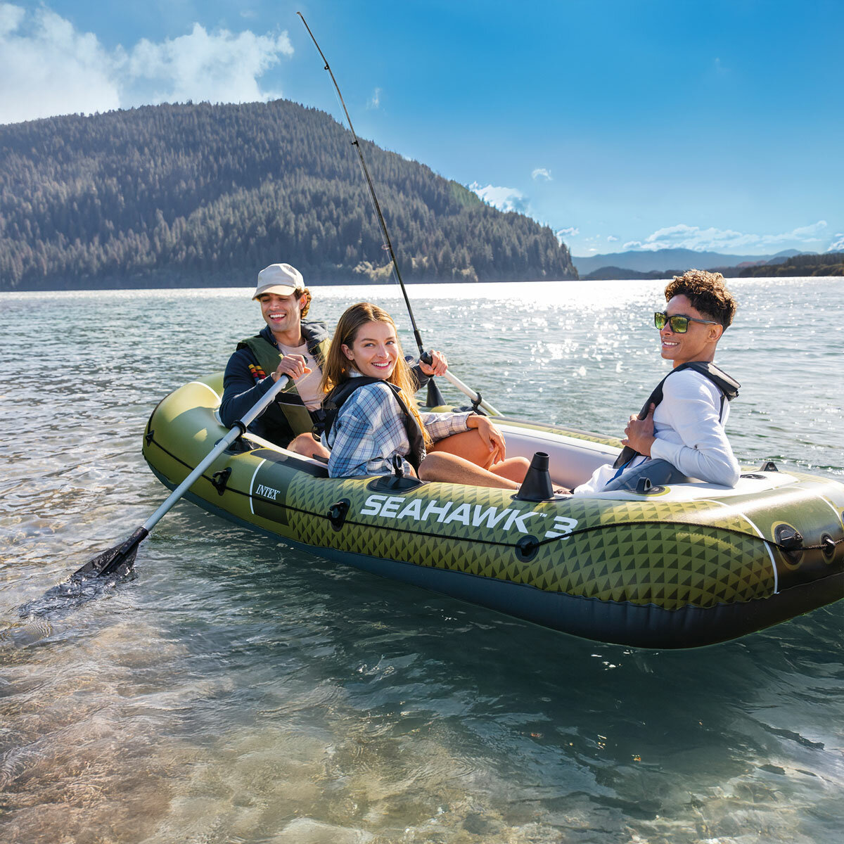 Intex Seahawk 3 Person Boat