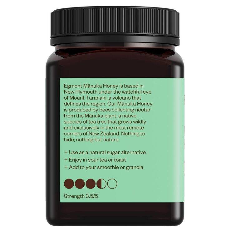 Background info on Egmont Manuka Honey MGO 355+, 1kg