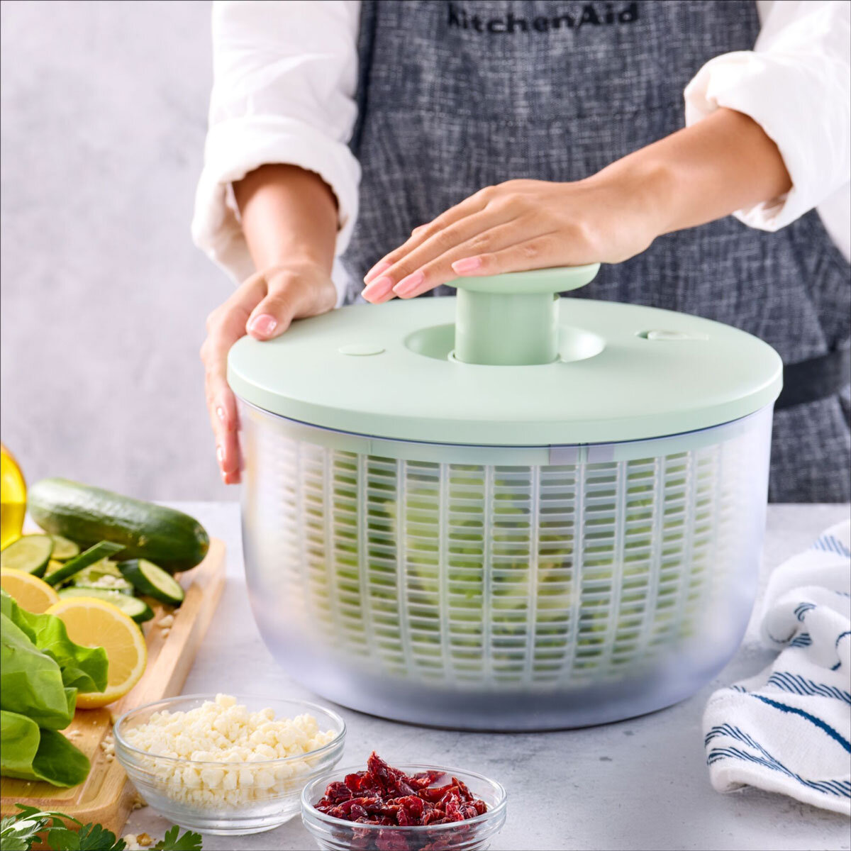 KitchenAid Salad Spinner in 2 Colours