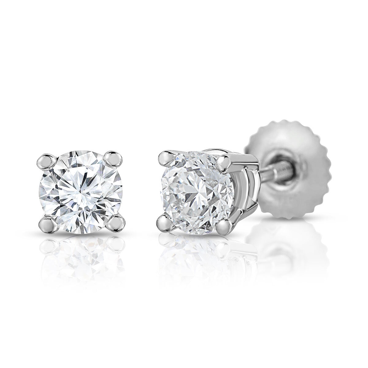 Diamond stud earrings best sale costco