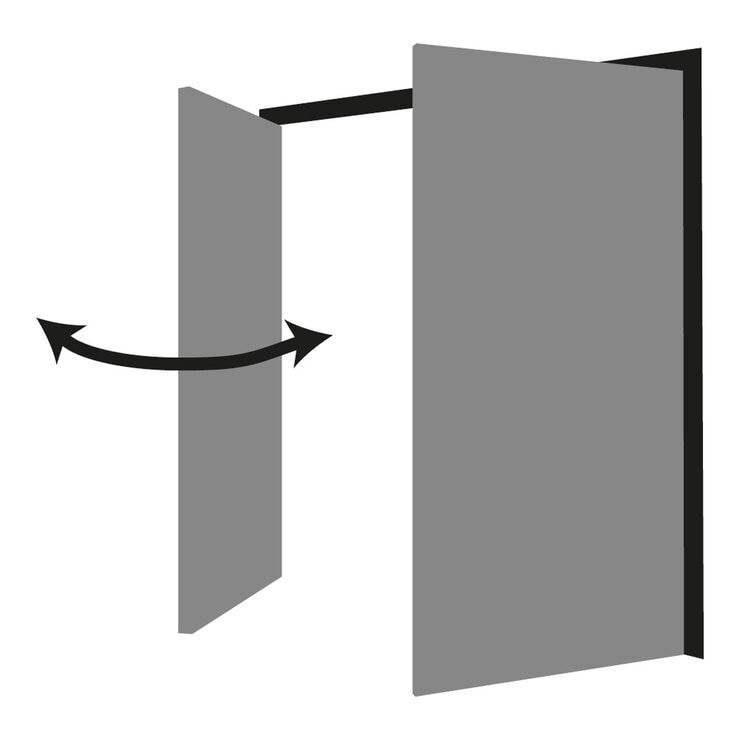 Cardale Vogue Side Hinged Garage Door in 3 Colours
