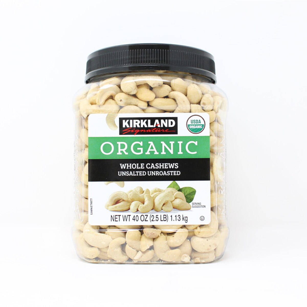 Kirkland Signature Organic Cashew Nuts, 1.13kg Costco UK