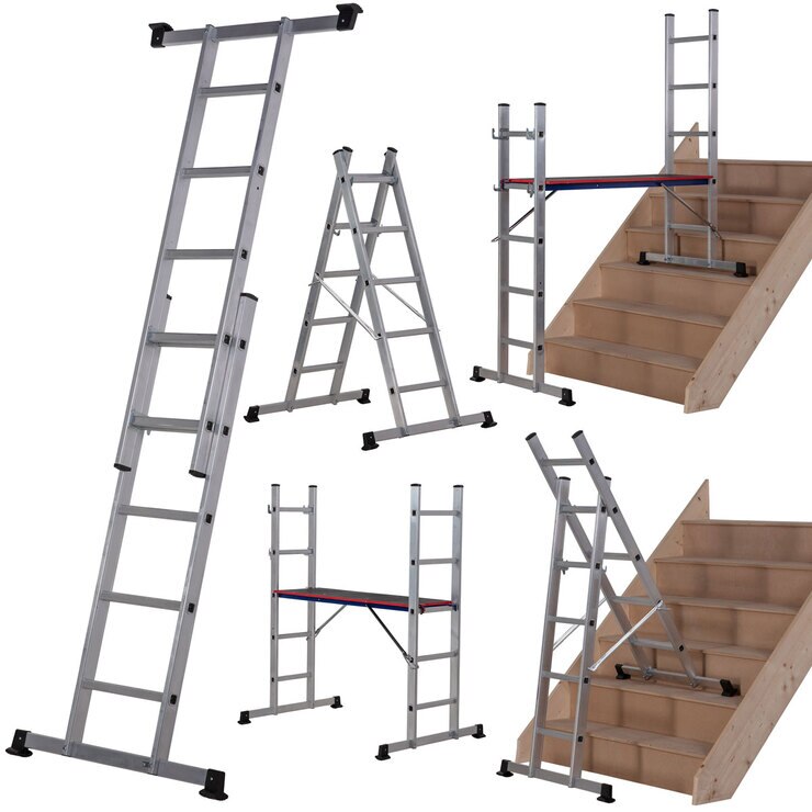 Youngman ProDeck 5 Way Combination Ladder Costco UK