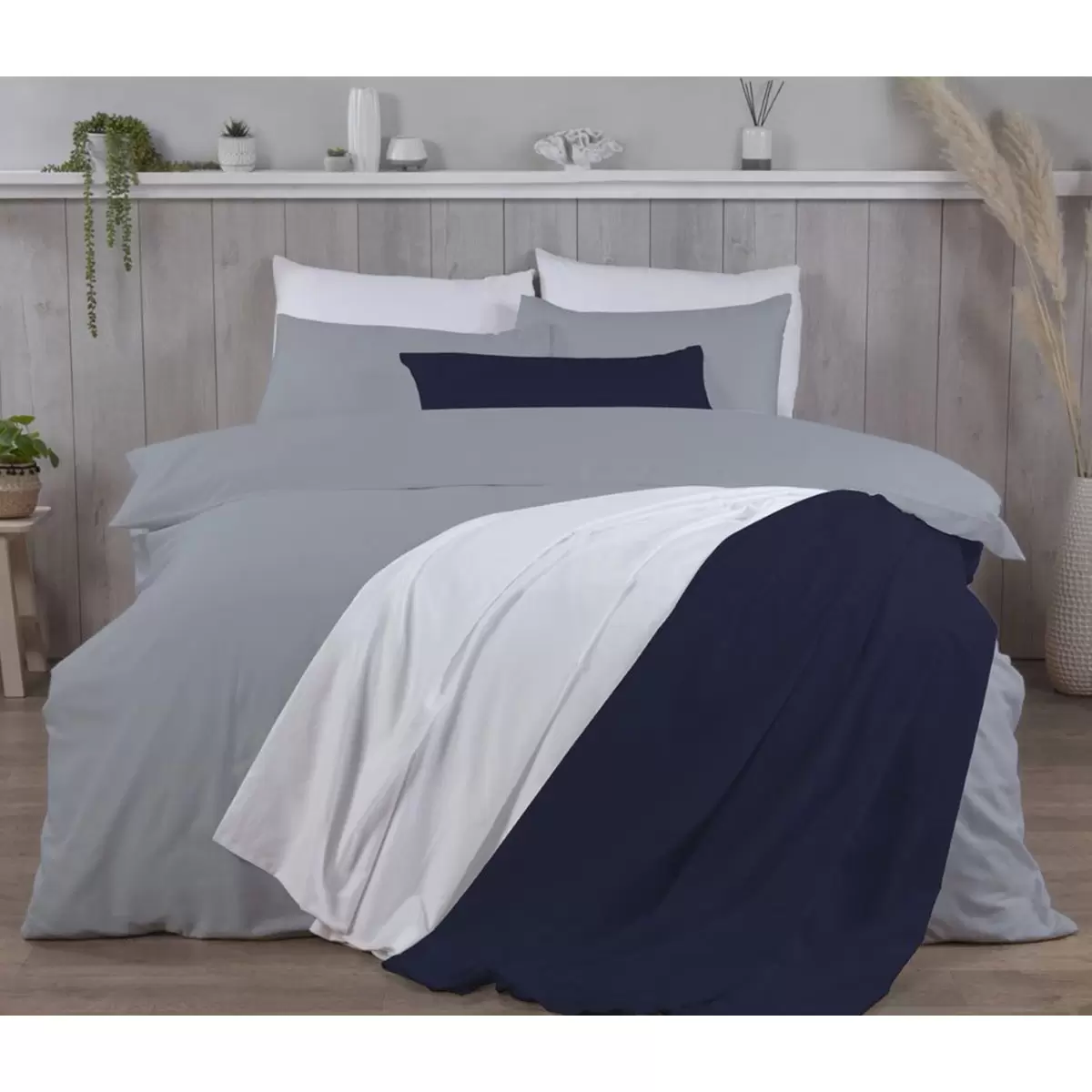 Juego de cama Cotton Exchange Manchester 200 hilos percal, en 4 tamaños - Imagen 15 de 15