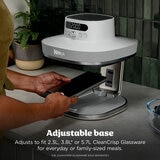 Ninja AS090UKWH 5-in-1 Portable Glass Air Fryer in White