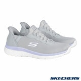 Skechers Ladies Swift Fit Bountiful Trainer in Grey