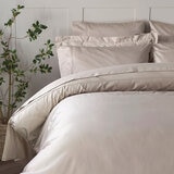 Belledorm 600 Thread Count Cotton Duvet Cover in Taupe, Double