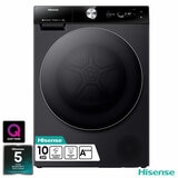 Hisense DH7S107BB, 10kg Heat Pump Tumble Dryer A+++ Rating in Black