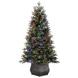 Polygroup 4.5ft tree on white background