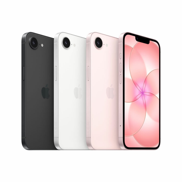 Apple iPhone 17e 256GB Sim Free Mobile Phone in Soft Pink,
