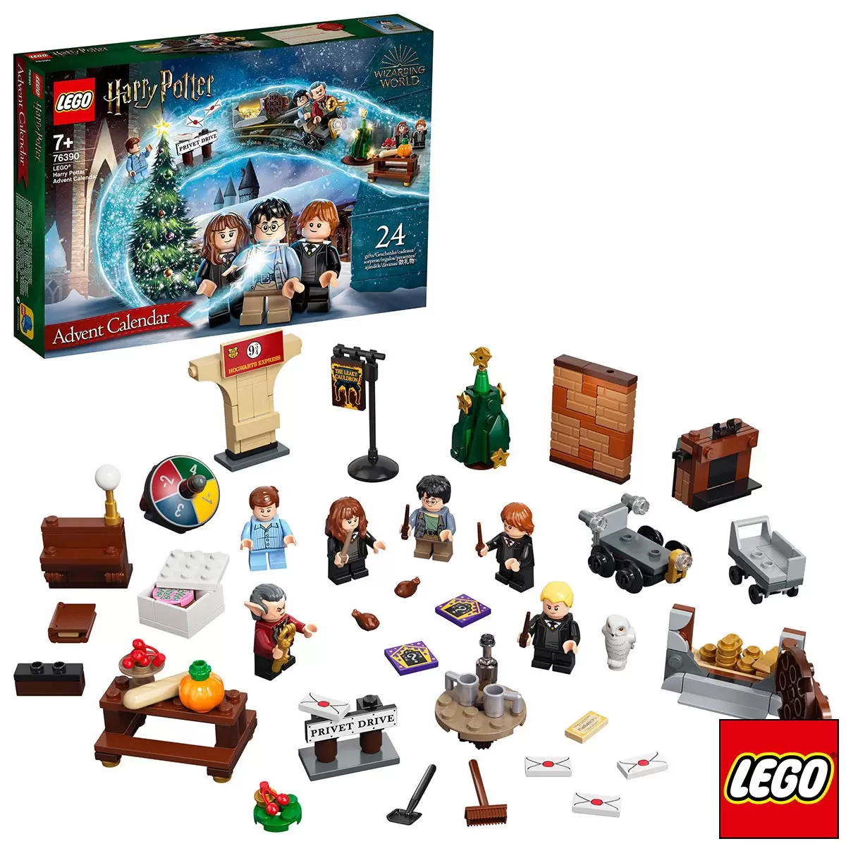 Buy LEGO Harry Potter Advent Calendar Box & Items Image at Costco.co.uk