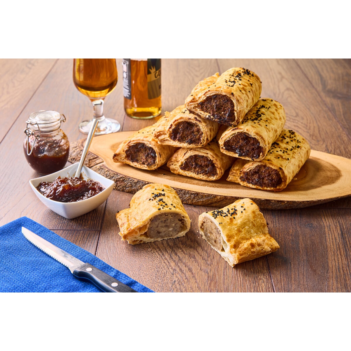 Pork and Red Onion Sausage Roll