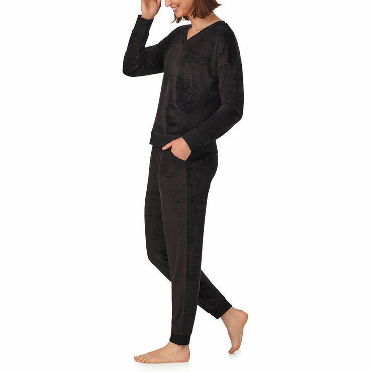 DKNY Velour Lounge Set