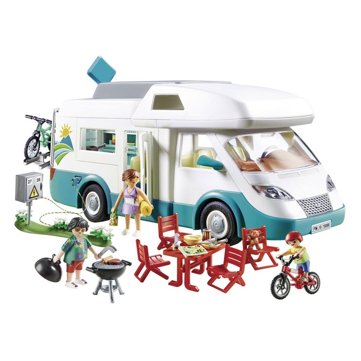 Playmobil Family Fun Camper Van Model 70088 (4+ Years) Costco UK