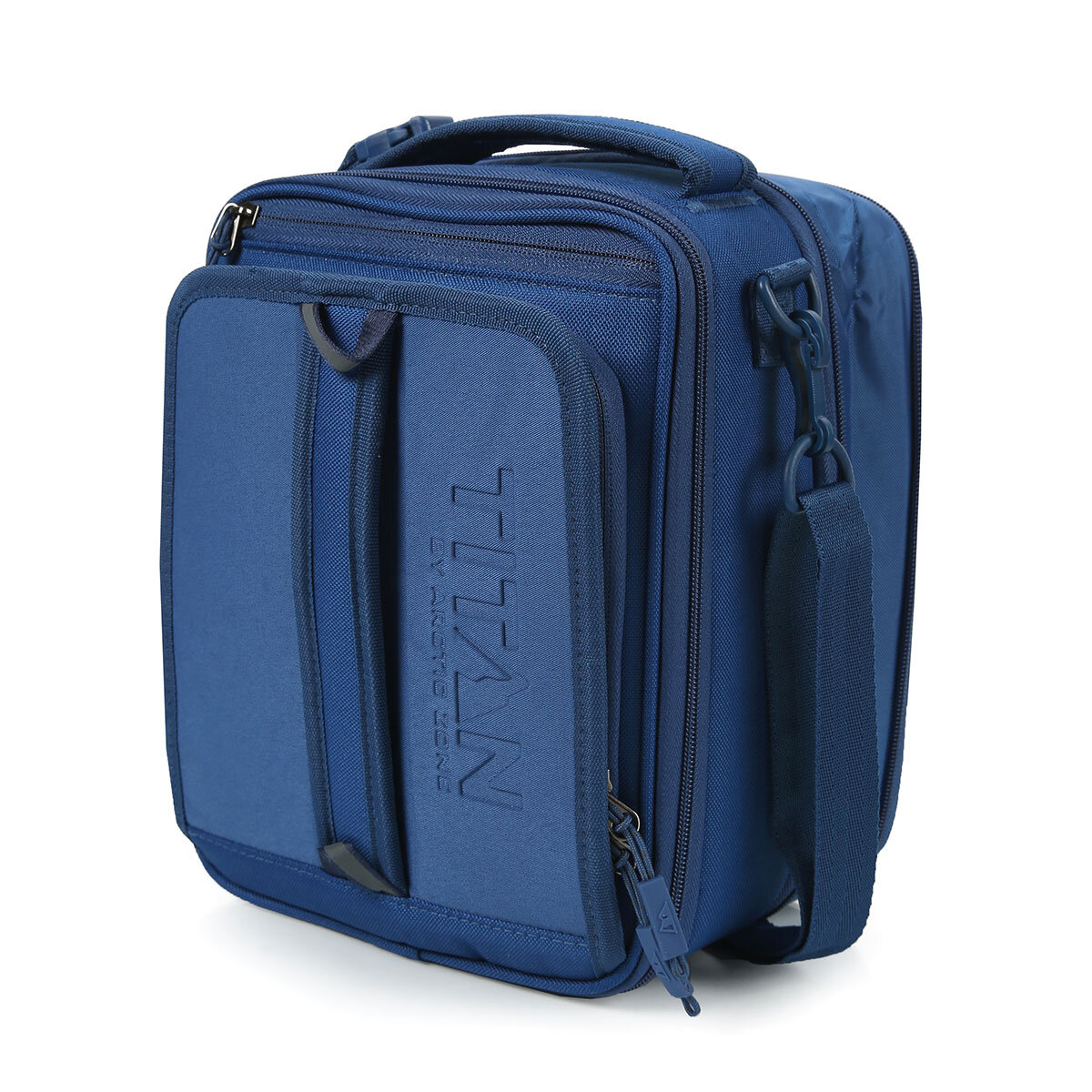 Titan Fridge Cold, Crush Resistant Lunch Pack with 2 Ice Walls in Blue