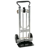 Standing up hand truck