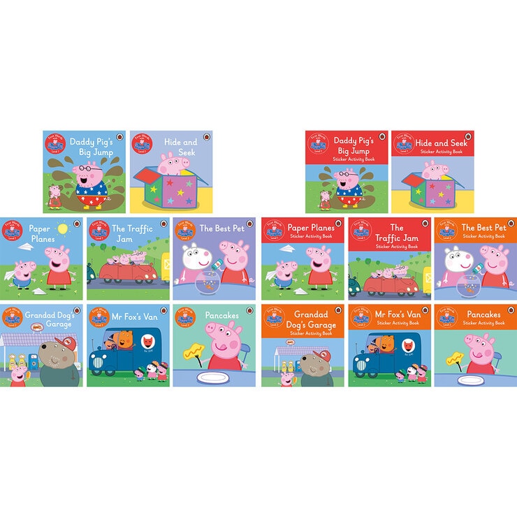 First Words with Peppa 16 Book Set (4+ Years) First Words with Peppa 16 Book Set (4+ Years)