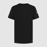 Scuderia Ferrari F1 Large Shield T-Shirt in Black, 5 Sizes