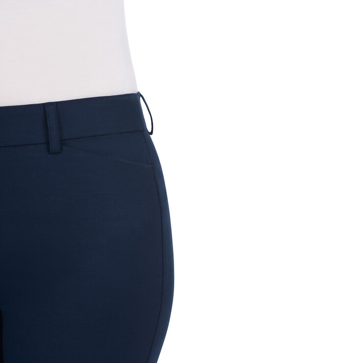 Hilary Radley Ladies Pull On Pant in Navy