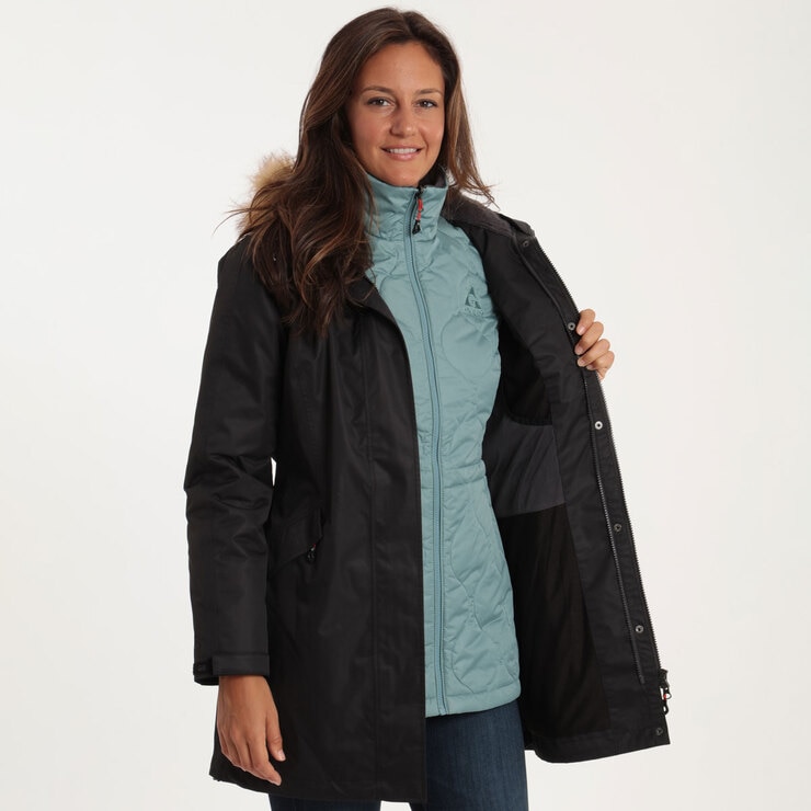 Gerry Women's 3 in 1 Systems Jacket in Black, Extra Large Costco UK