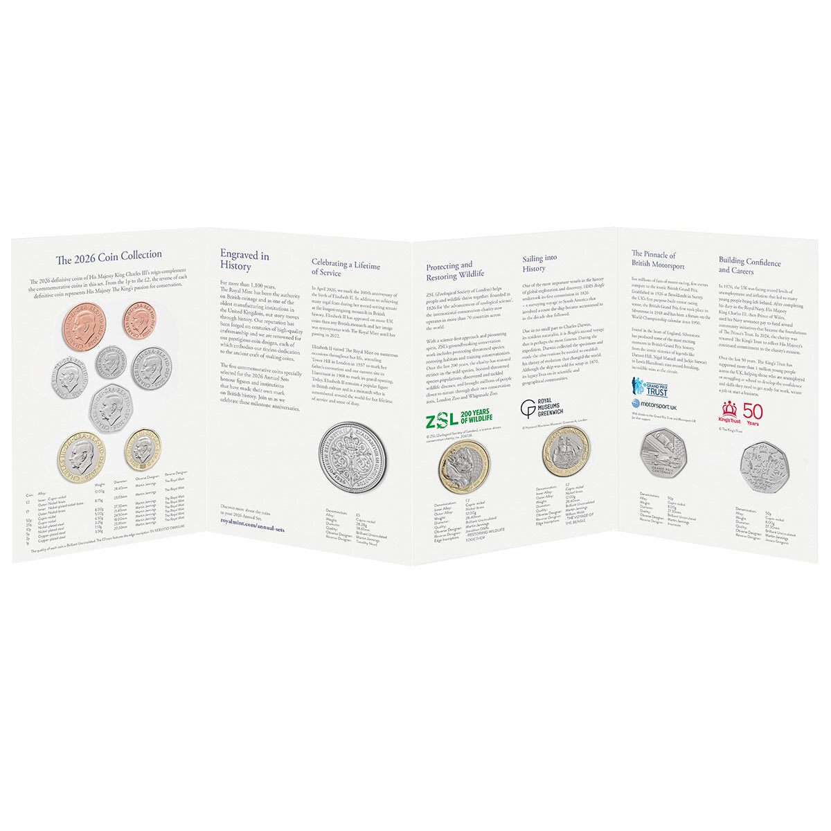 The 2026 United Kingdom Brilliant Uncirculated Annual Coin Set The 2026 United Kingdom Brilliant Uncirculated Annual Coin Set