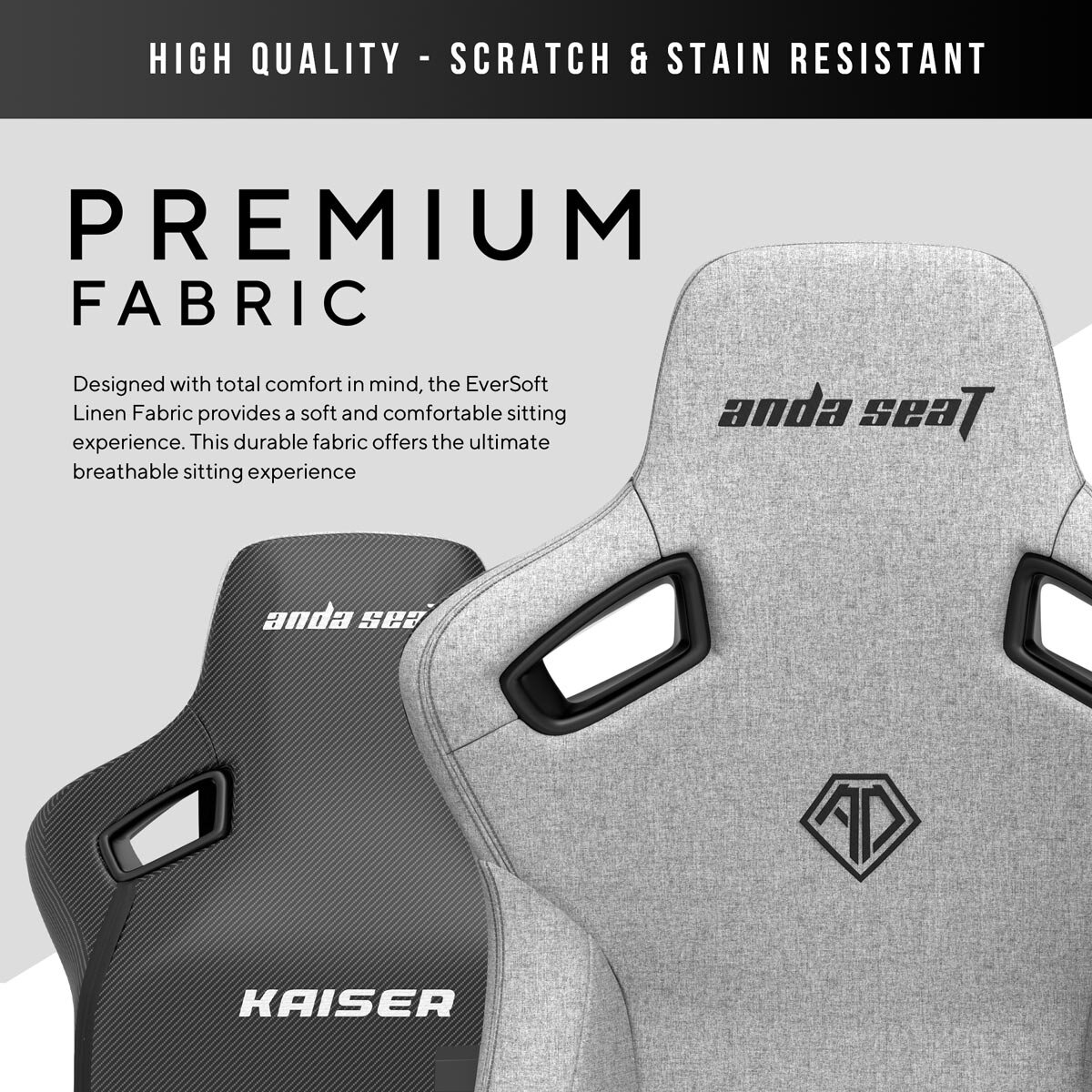 Kaiser Series 3 Large Gaming Chair - Grey