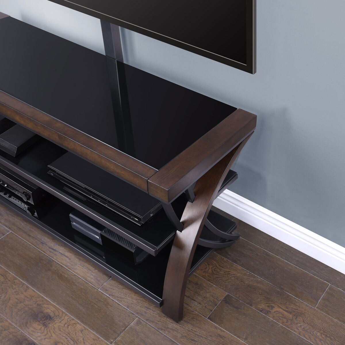 Bayside Furnishings Burkedale 3in1 TV Stand for TVs Up to 65" Costco UK