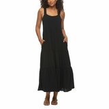 Jezebel Ladies Tiered Dress in Black