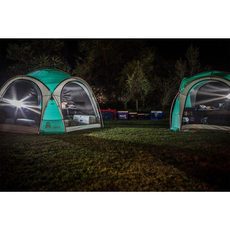 coleman dome shelter