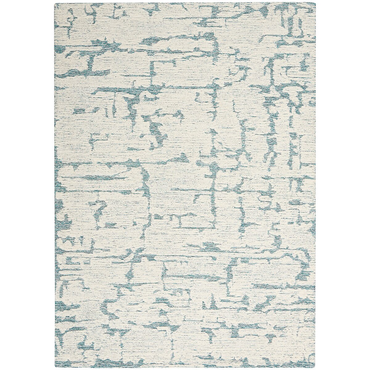 Calvin Klein CK009 Sculptural Rug in Teal, 236 x 297 cm