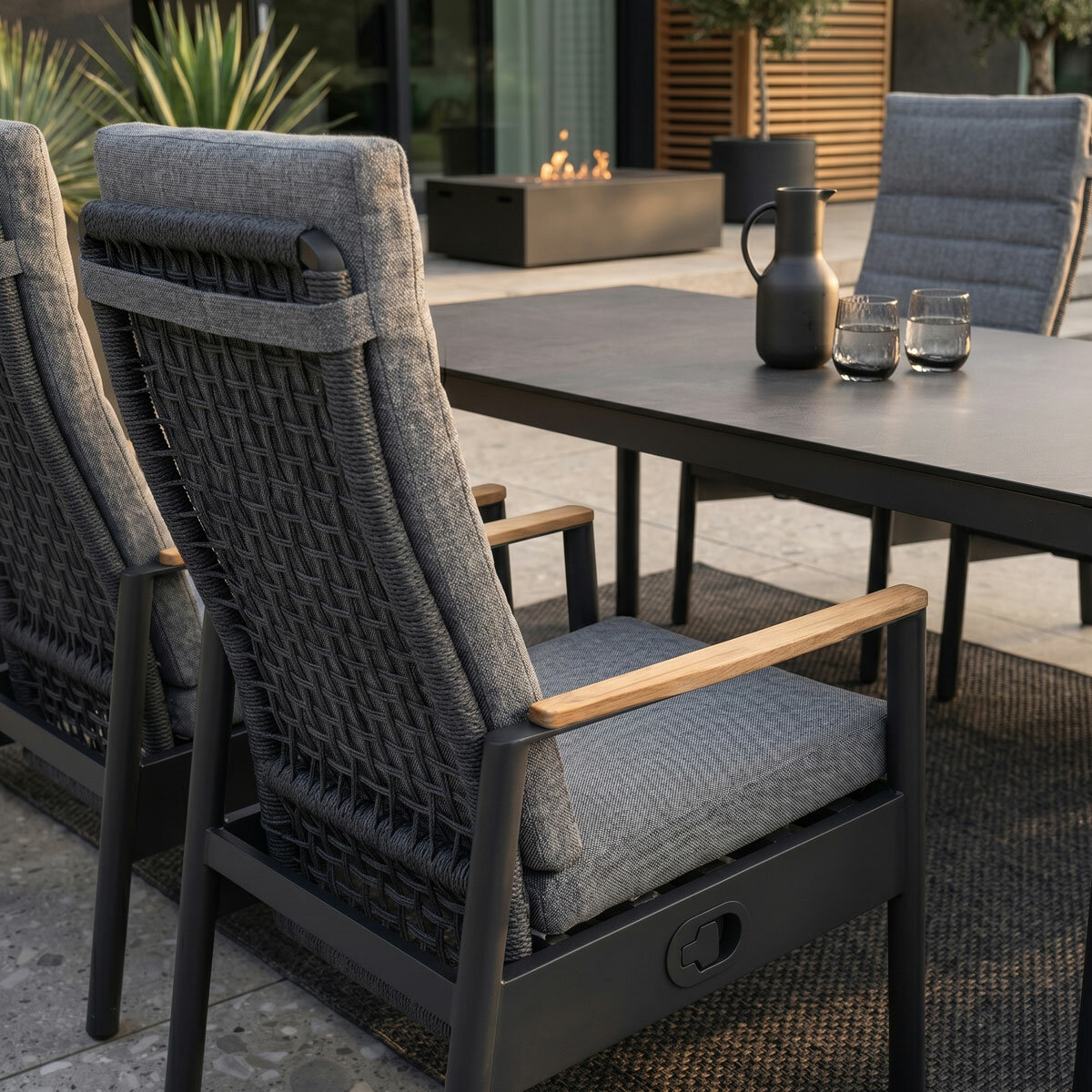 Norfolk Leisure Sterling 7 Piece Rope Dining Set