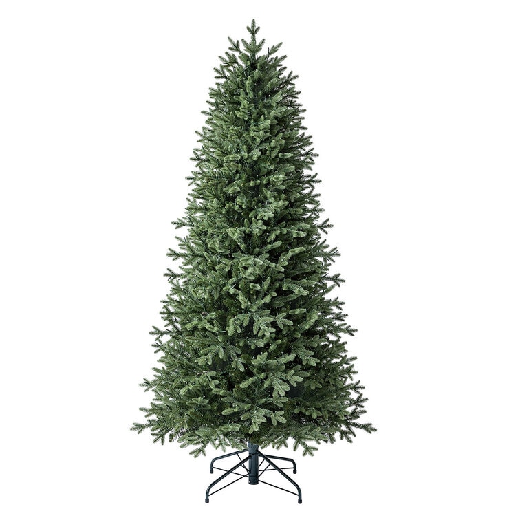 6.5ft (1.98m) Pre-Lit Aspen Artificial Christmas Tree with 1200 Colour Changing Micro LED Lights
