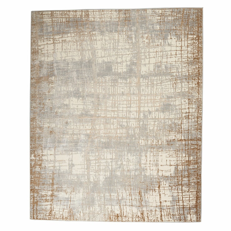 Calvin Klein Rush Ivory Taupe Rug, in 2 Sizes Calvin Klein Rush Ivory Taupe Rug, in 2 Sizes