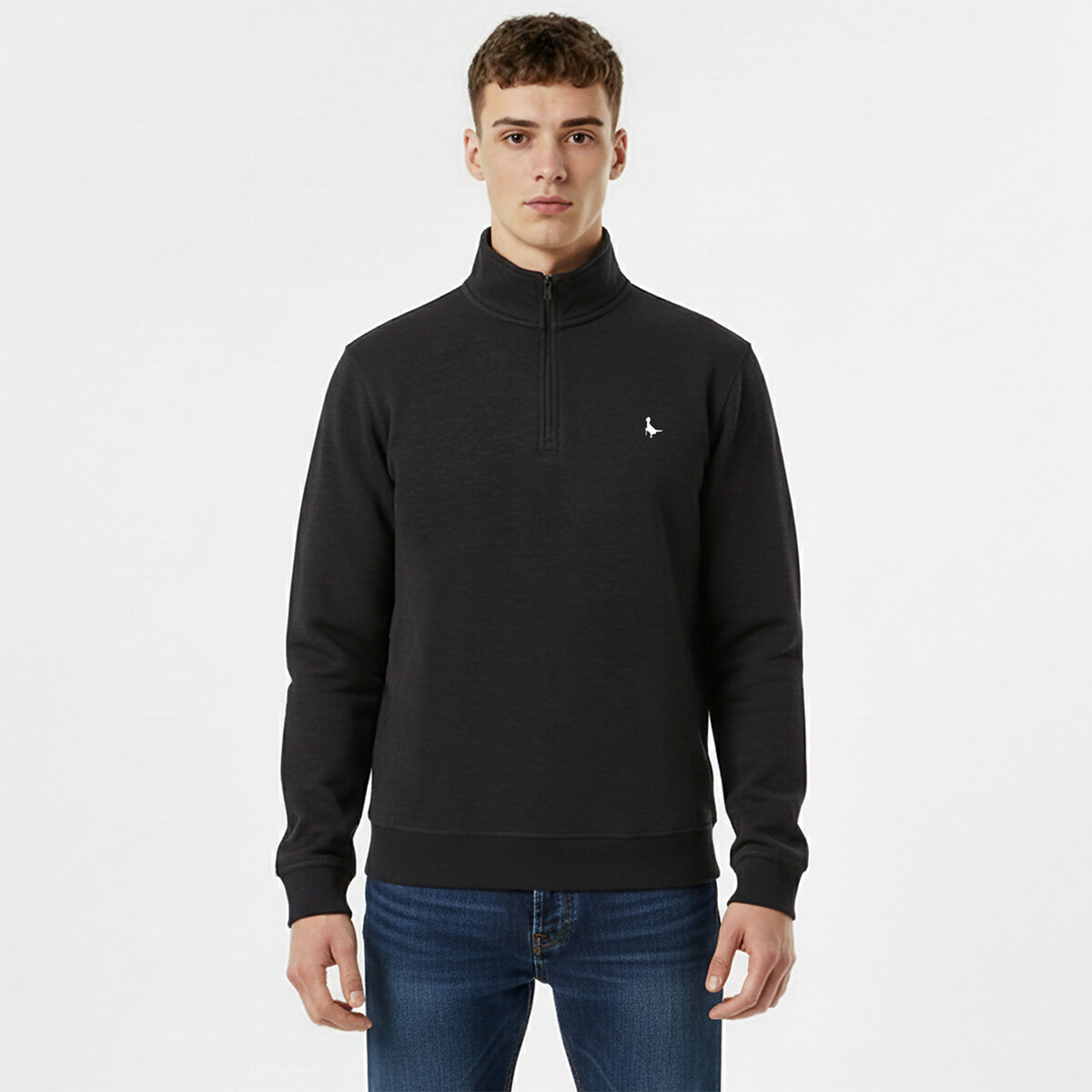 Jack Wills Men's 1/4 Zip Jumper Jack Wills Men's 1/4 Zip Jumper