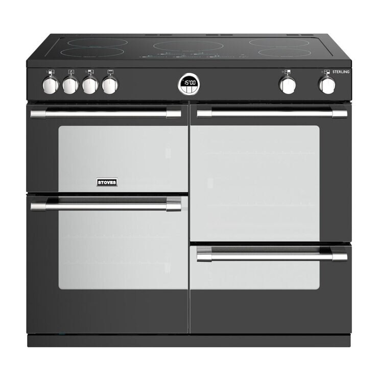 Stoves Sterling S1100Ei, Induction Range Cooker A Rated in 2 Colours