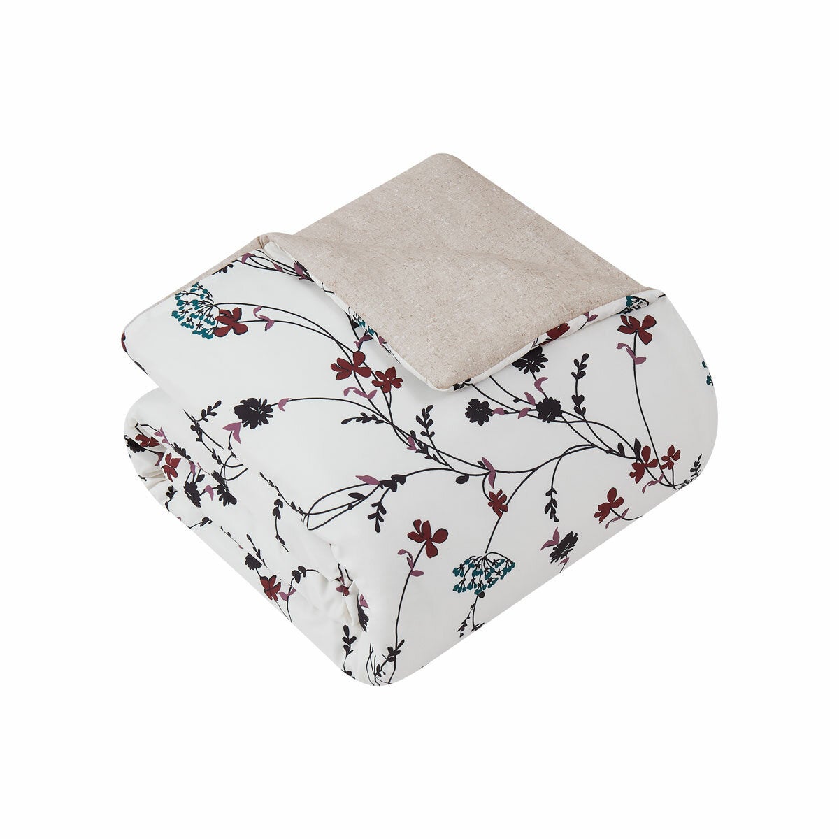 Serelena White 3-Piece Comforter Set Serelena White 3-Piece Comforter Set