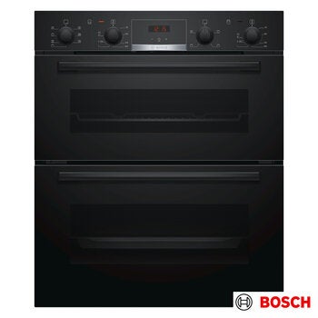 Bosch Series 4 NBS533BB0B Double Oven, A Rated in Black Bosch Series 4 NBS533BB0B Double Oven, A Rated in Black