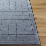 Livabliss Brook Grey Wool Rug, In 2 Sizes Livabliss Brook Grey Wool Rug, In 2 Sizes
