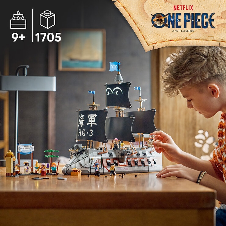 LEGO ONE PIECE Garp's Marine Battleship - Model 75646 (9+ Years) LEGO ONE PIECE Garp's Marine Battleship - Model 75646 (9+ Years)