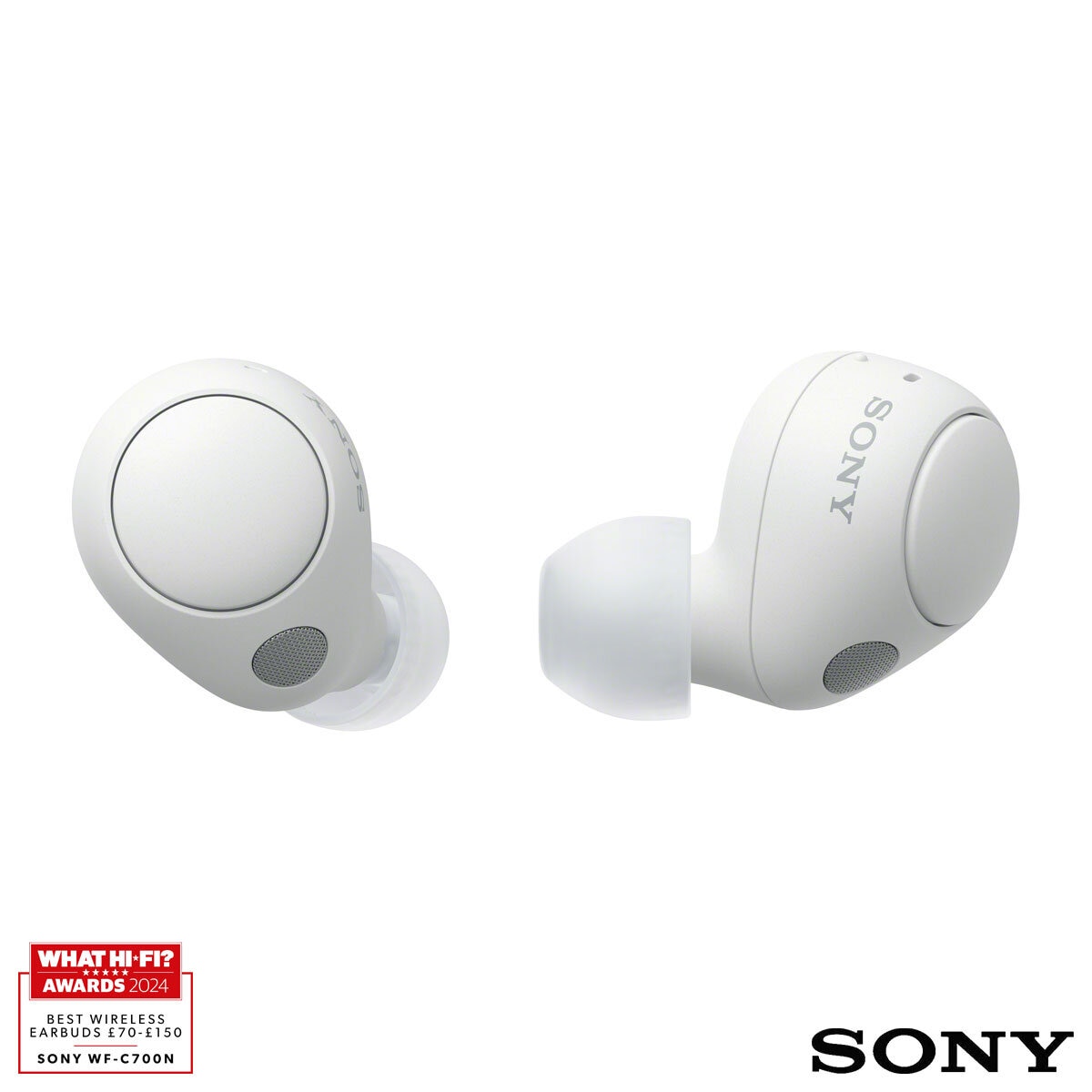Sony WF-C700NB Noise Cancelling In-Ear Headphones in White