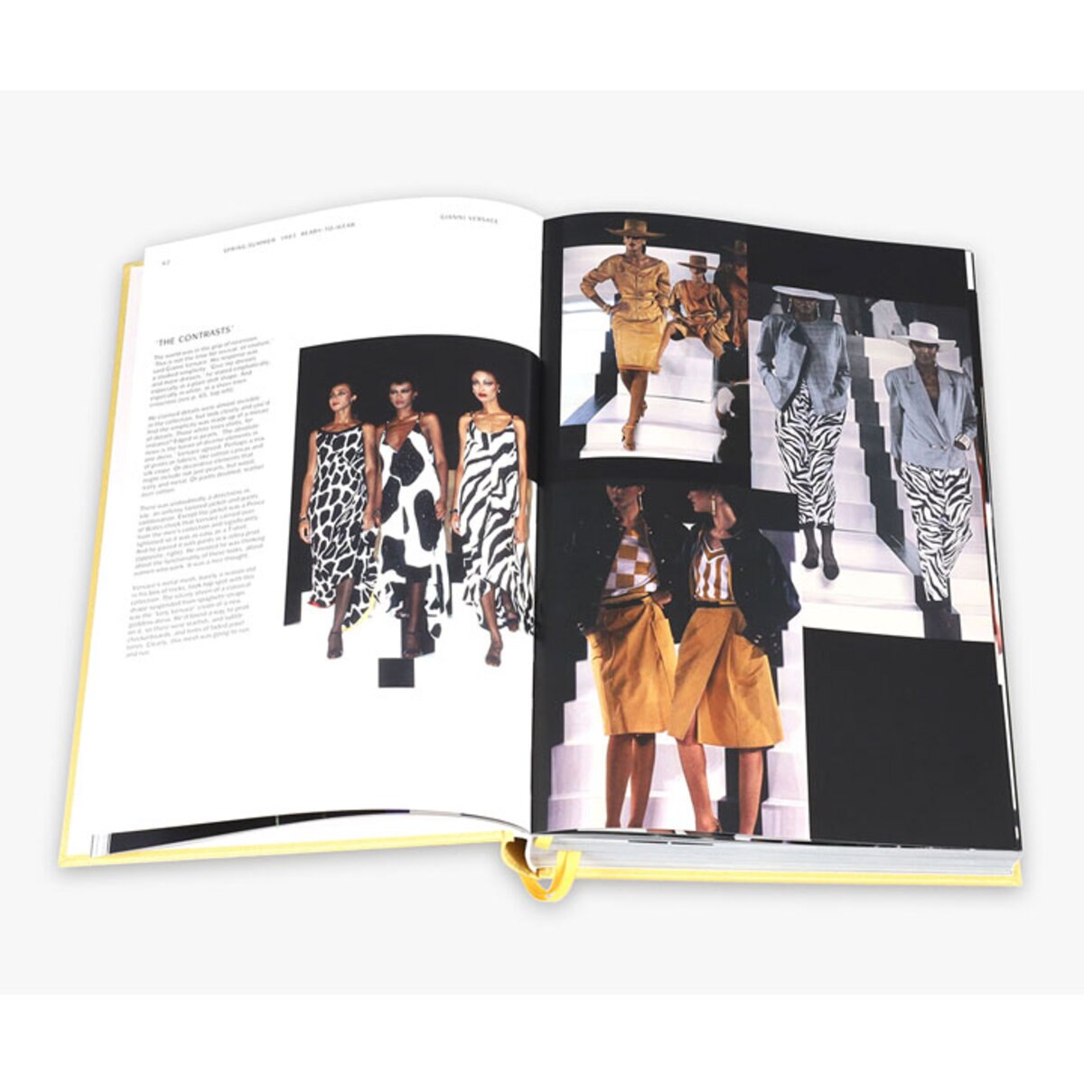 Versace page spread