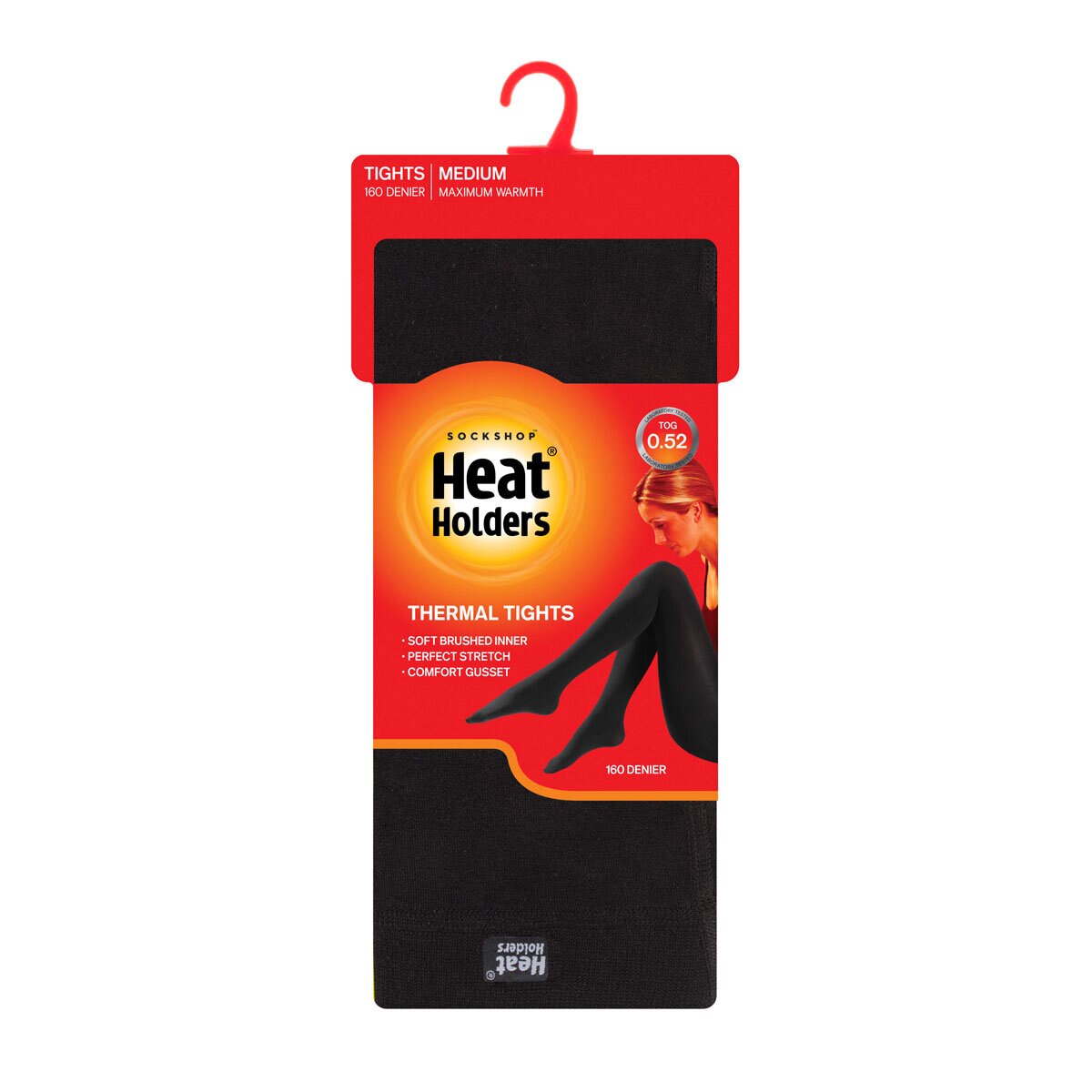 Heat Holders Thermal Tights 2 Pack, Medium